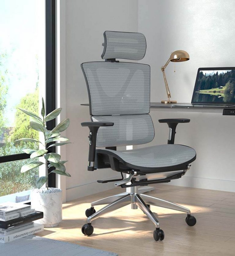 Breathable Mesh Ergonomic Office Computer Chair with Adjustable Lumbar Support, with Adjustable Armrest and Headrest Soft Cushion Seat BIFMA Certification - Image 3