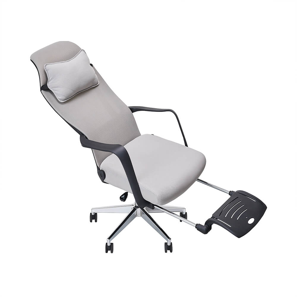 619 boss swivel ergonomic design mesh manager office chair with footrest - Image 5