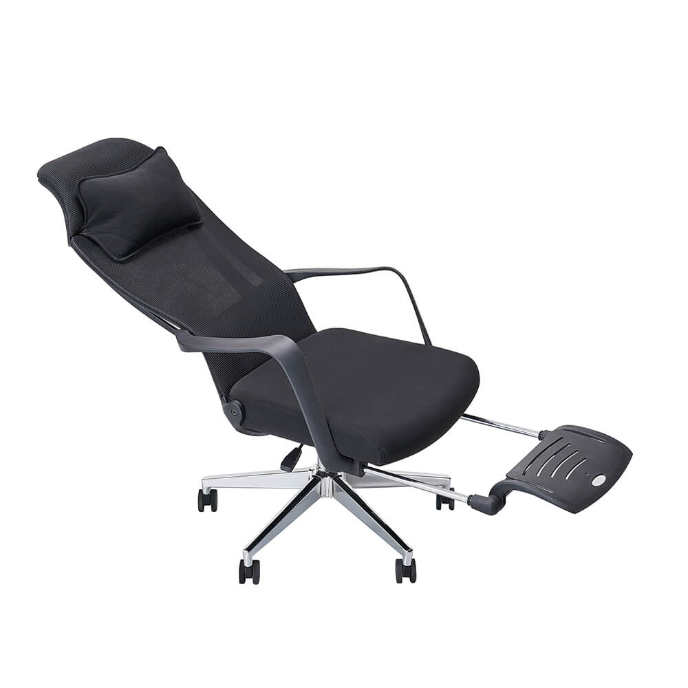 619 boss swivel ergonomic design mesh manager office chair with footrest - Image 6