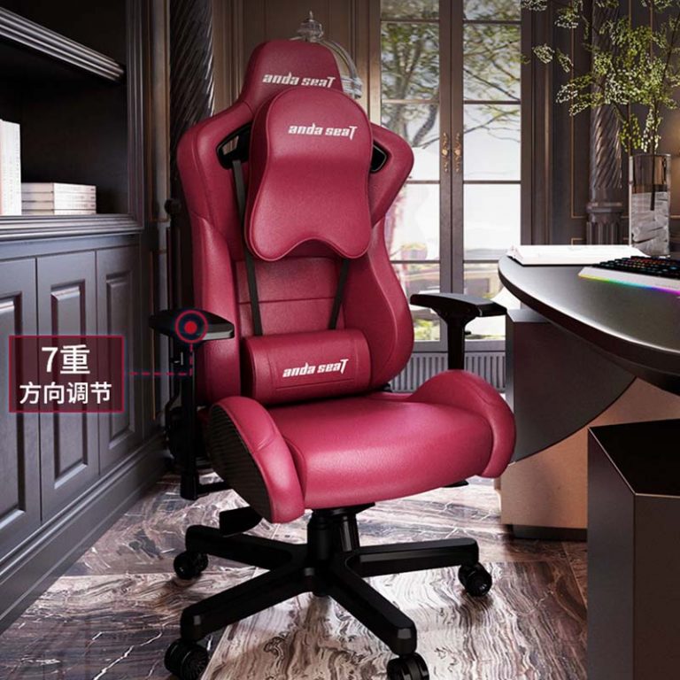 Ergonomic Office Gaming Chair with Massage Pillow with Height Adjust for Home Office - Image 5