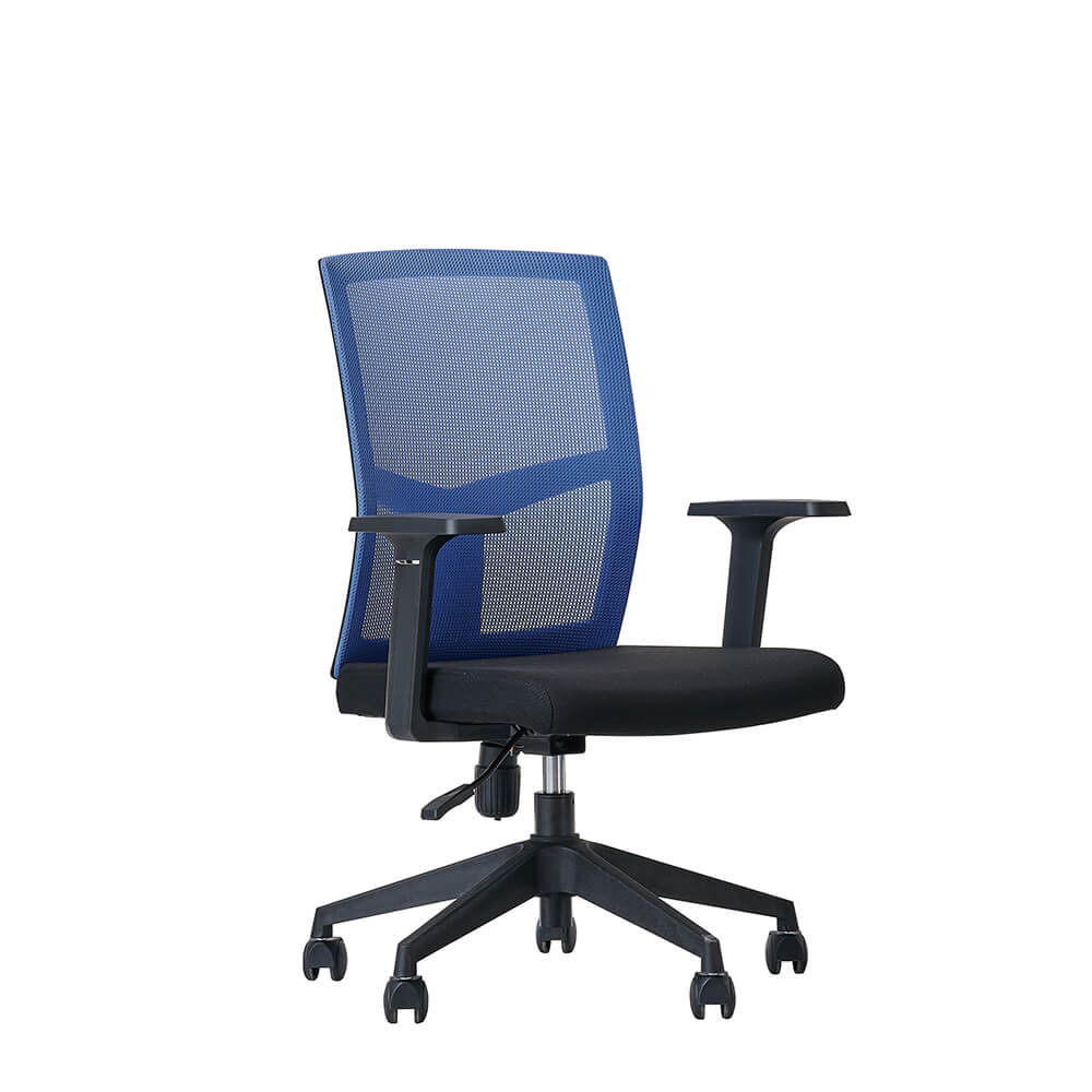 Big Mid-Back Swivel Lumbar Support Chair 607 - Image 4