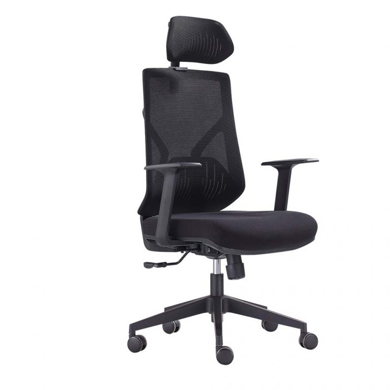 Lumbar Support Aluminium Base Three Dimensional Dynamic Office Chair 614 - Image 3