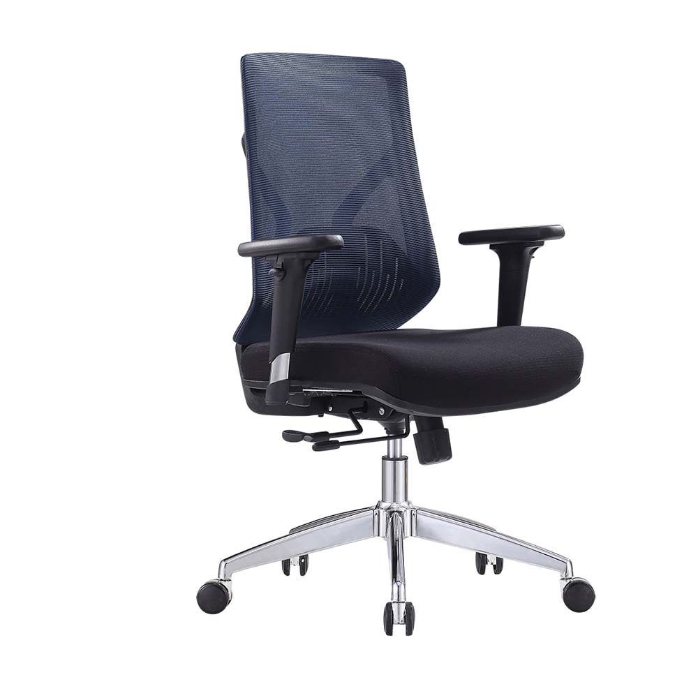 Lumbar Support Aluminium Base Three Dimensional Dynamic Office Chair 614 - Image 2