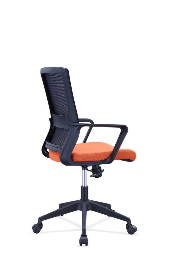 Mid-Back Lumbar Support Mesh Swivel Desk Chair 804 - Image 3