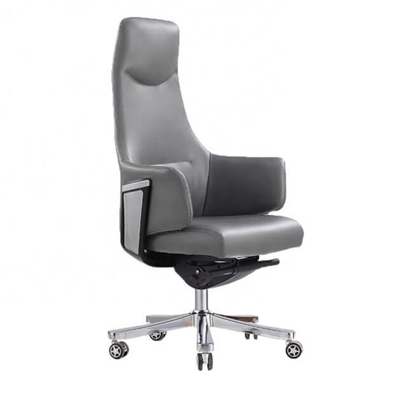 Modern Computer Desk Chair High Back Leather Chair with Lumbar Support 861 for Executive Office - Image 4