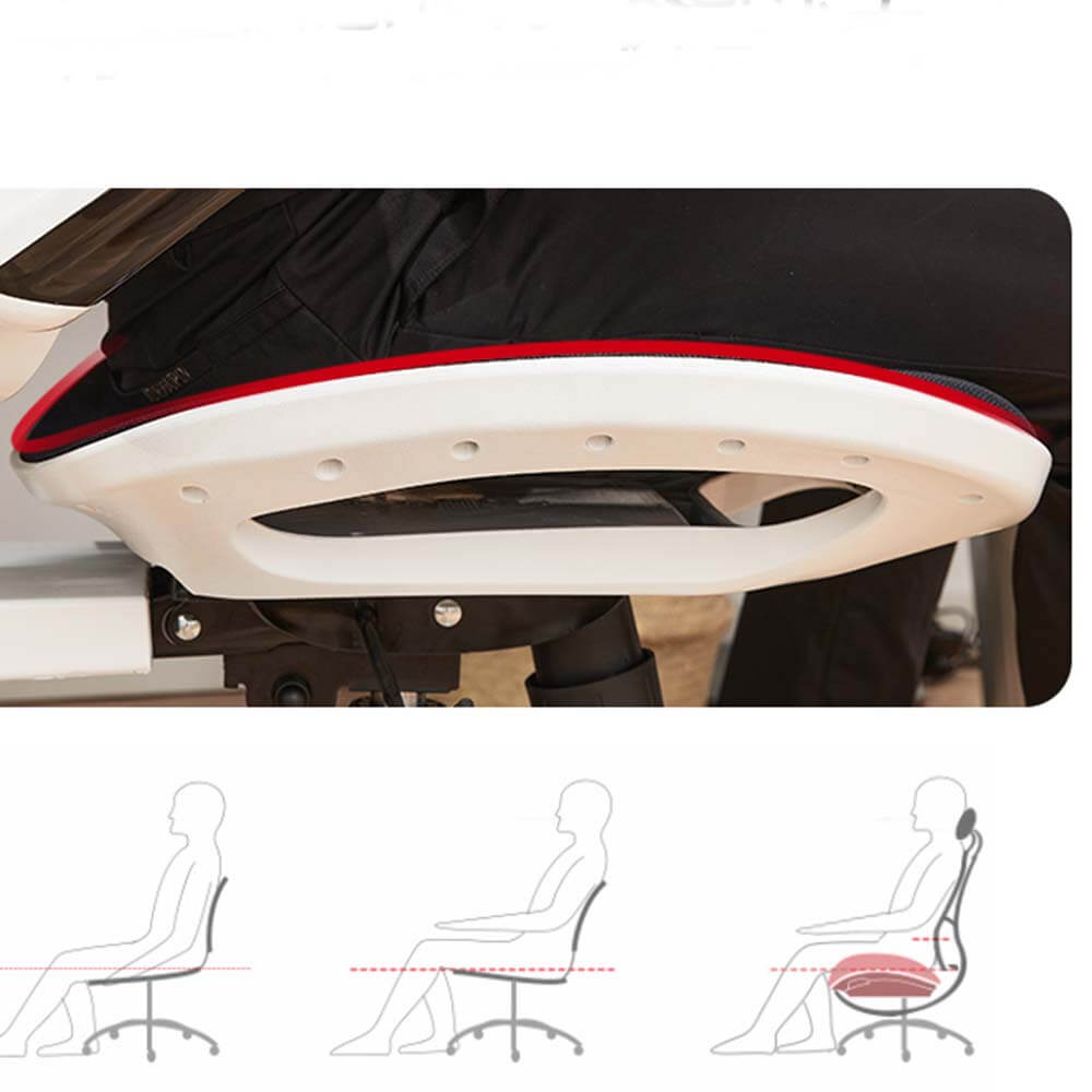 High Back Reclining Ergonomic Office Chair Office Chair with Footrest - Image 4
