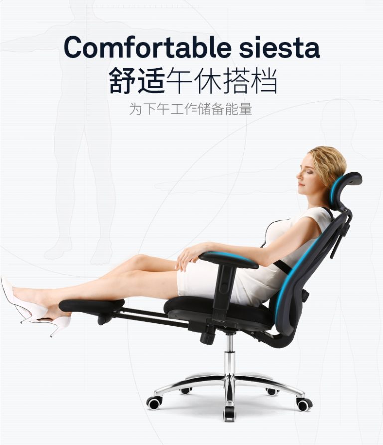 SIHOO High Back Ergonomic Office Chair with Adjustable Headrest - Image 3