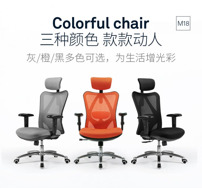 SIHOO High Back Ergonomic Office Chair with Adjustable Headrest - Image 4