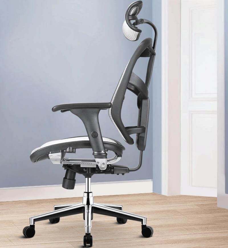Breathable Mesh Ergonomic Office Computer Chair with Adjustable Lumbar Support, with Adjustable Armrest and Headrest Soft Cushion Seat BIFMA Certification - Image 4
