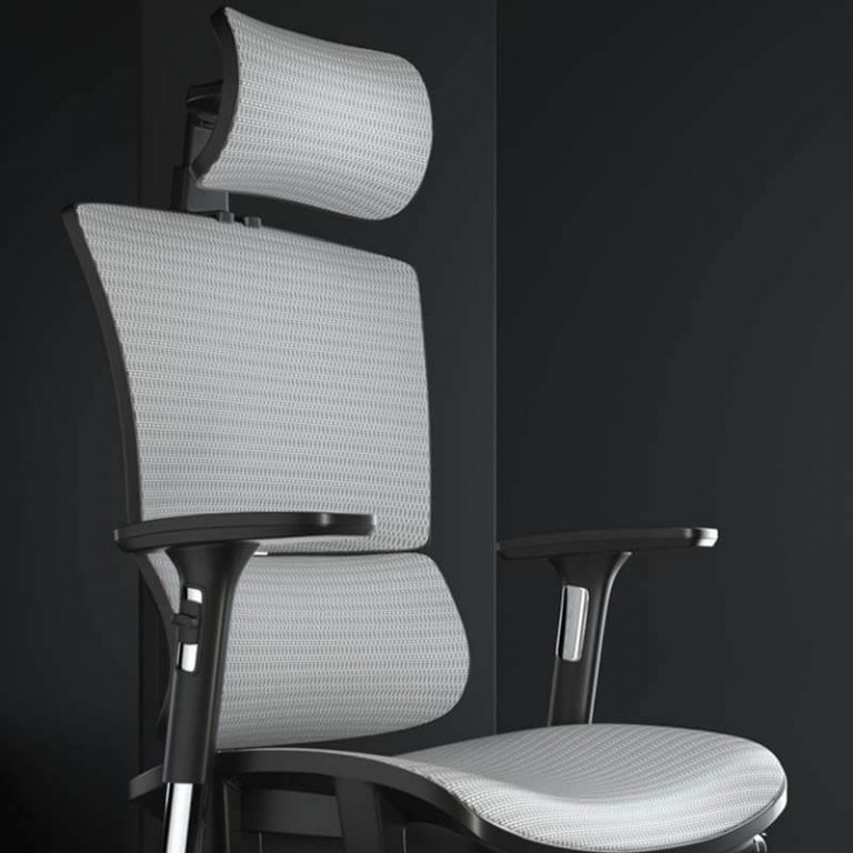 Breathable Mesh Ergonomic Office Computer Chair with Adjustable Lumbar Support, with Adjustable Armrest and Headrest Soft Cushion Seat BIFMA Certification - Image 8