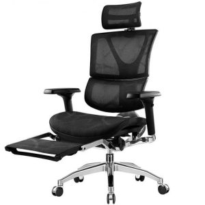 Breathable Mesh Ergonomic Office Computer Chair with Adjustable Lumbar Support, with Adjustable Armrest and Headrest Soft Cushion Seat BIFMA Certification