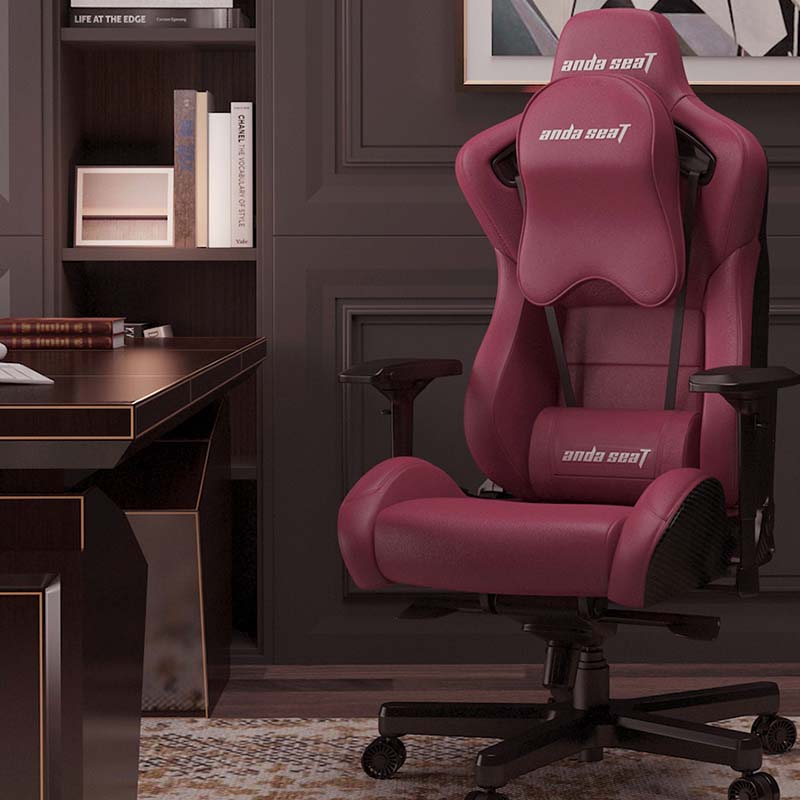 Ergonomic Office Gaming Chair with Massage Pillow with Height Adjust for Home Office - Image 3