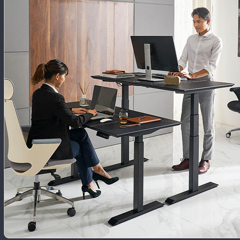 Reclining Office Desk Chair Ergonomic Office Chair with Lumbar Support Height Adjustable Headrest - Image 8